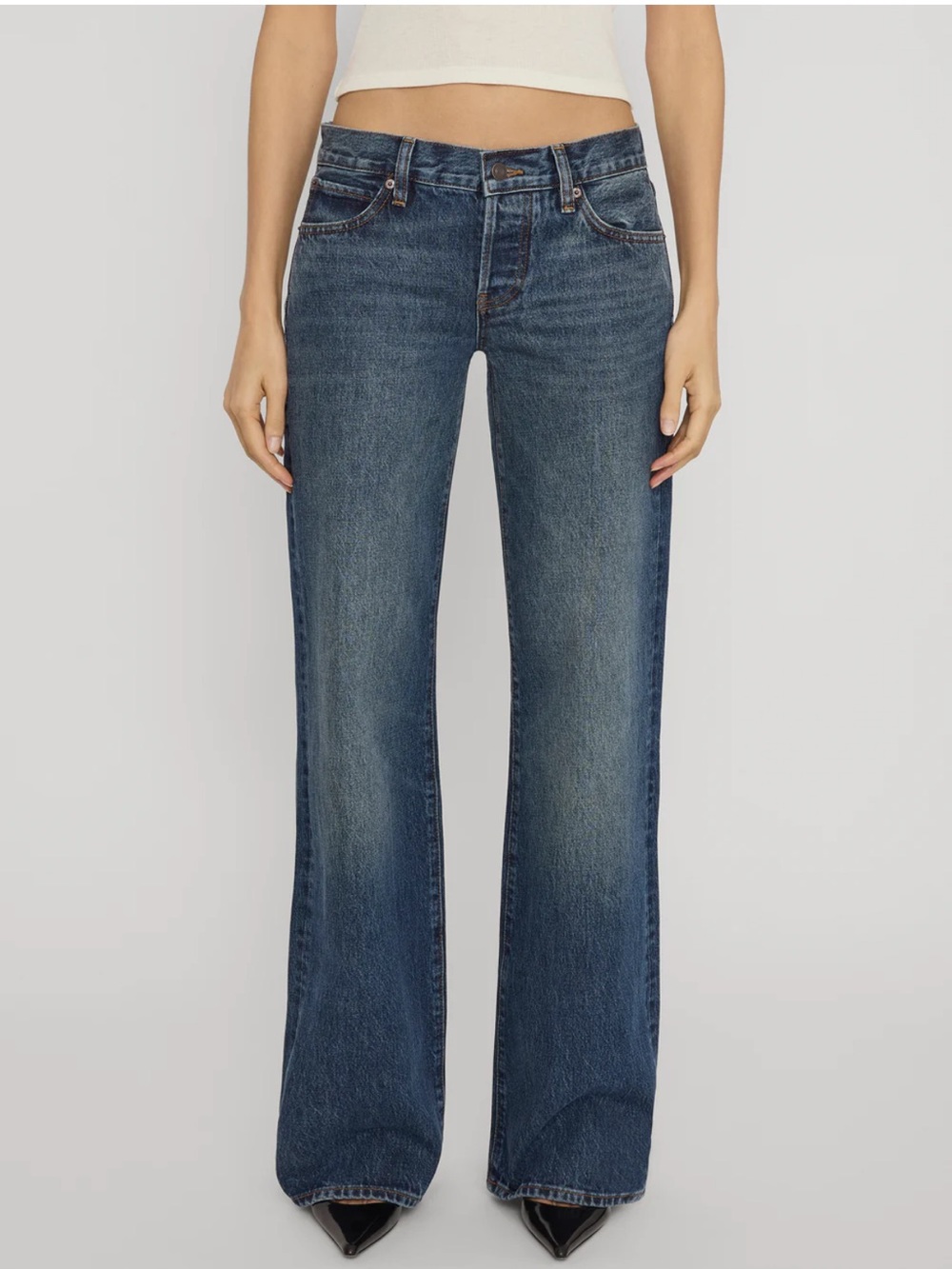 Frame X Amelia Gray Jeans- The Gray